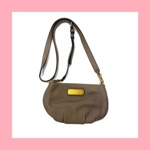 Marc Jacobs Taupe Crossbody Purse